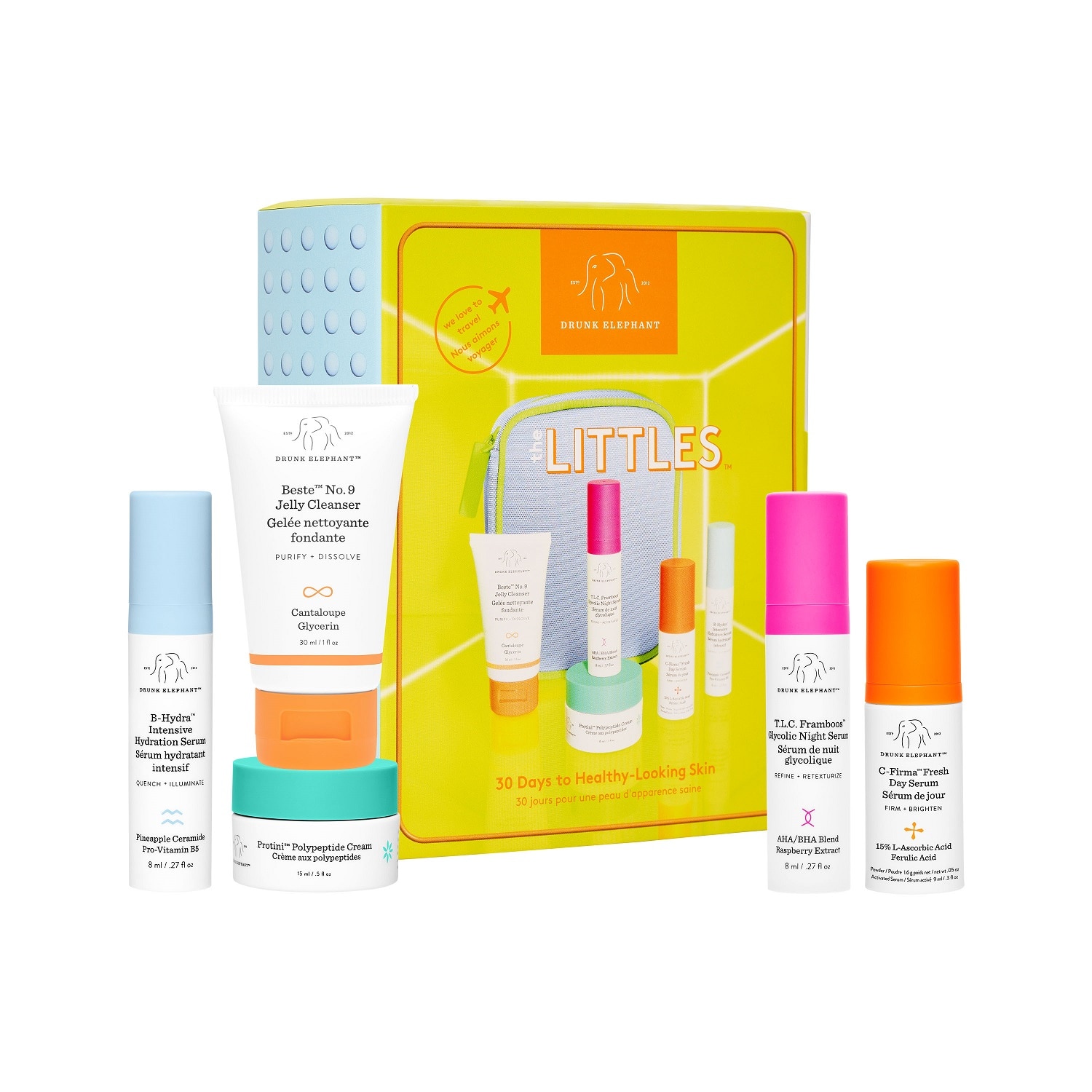 THE LITTLES 7.0 (SET DE PRODUCTOS ESENCIALES PARA EL CUIDADO DE LA PIEL)